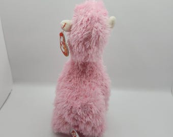 Vintage Ty Beanie Baby 'lana' the Pink Llama (9 Inch)