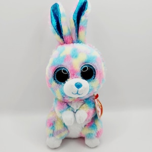 Vintage Ty Beanie Boo &quot;Hops&quot; the Bunny Rabbit (6 inch)