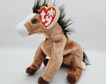 Ty Beanie Baby "Oats" the Horse Plush (7 inch)