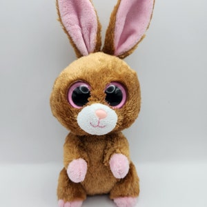 Vintage Ty Beanie Boo &quot;Hopson&quot; Rabbit (6 inch)  *Rare* - No Hang Tag