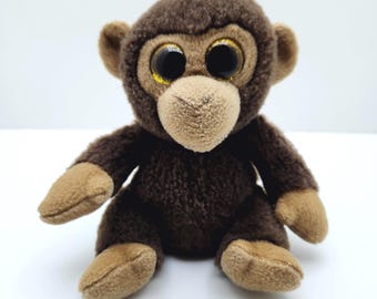 Vintage Ty Beanie Baby Swinger Monkey Key Clip - Rare 3.5 Inch - Etsy