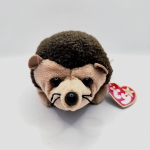 Vintage Ty Beanie Baby &#39;Prickles&#39; the Hedgehog (6 inch)