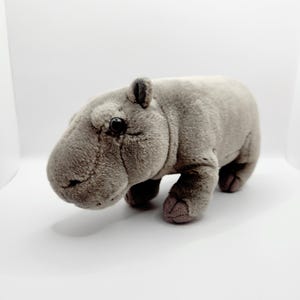 Vintage World Wildlife Fund - WWF Plush Hippopotamus (9 inch)