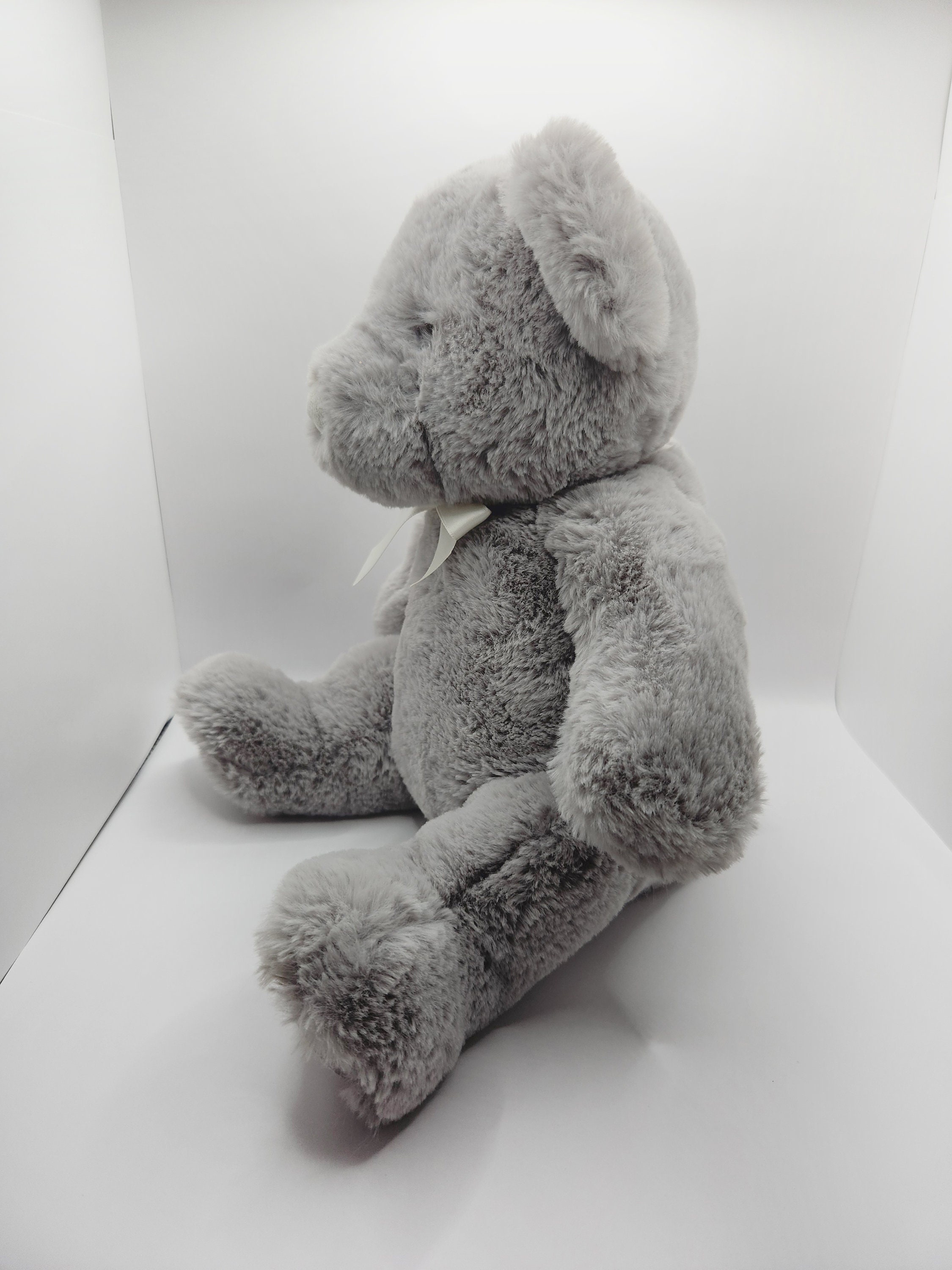 Vintage Douglas Baby Plush 'zeta' the Grey Teddy Bear (12 Inch) - Etsy