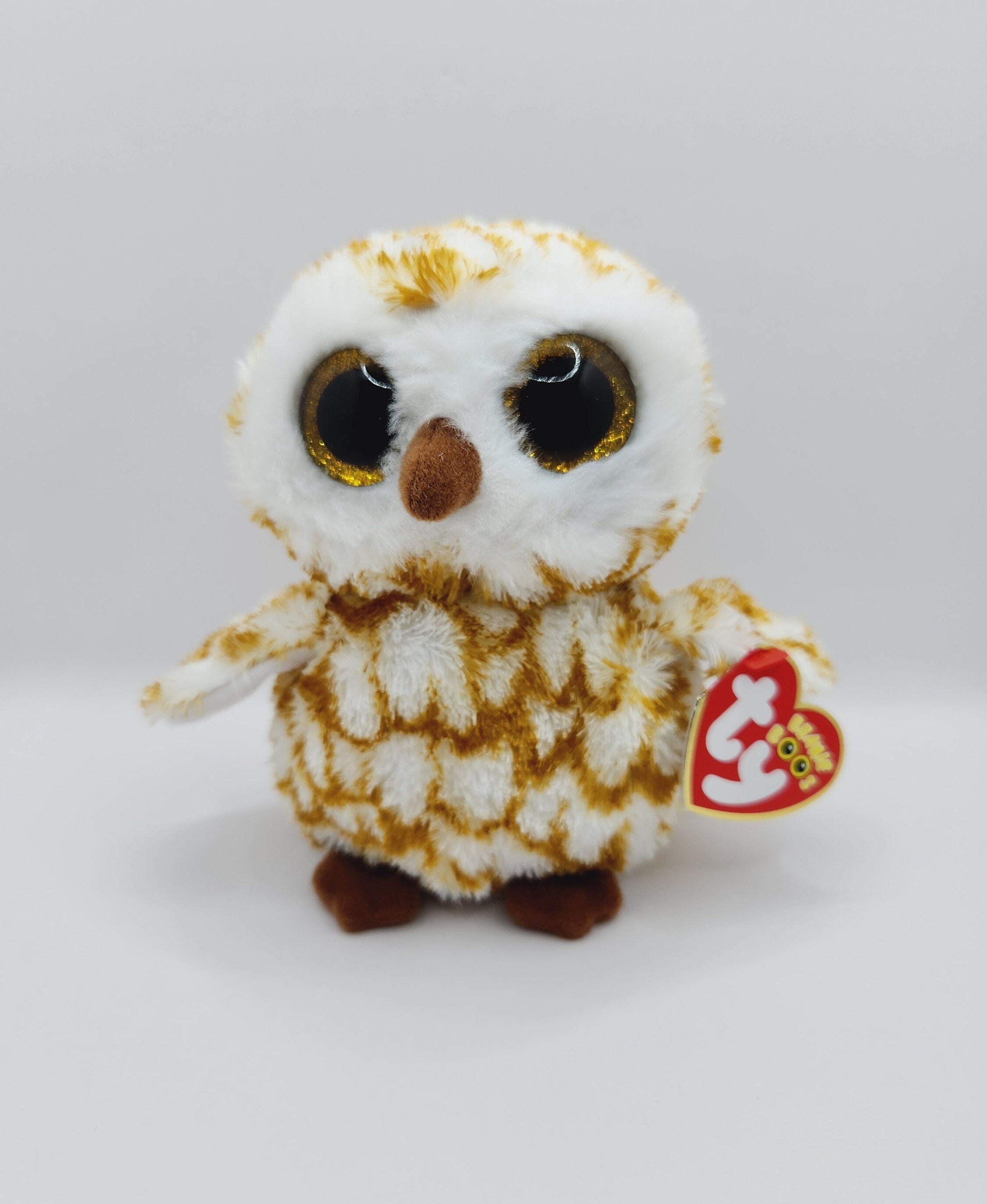 Vintage Ty Beanie Boo 'Swoops' the Owl (6 inch)