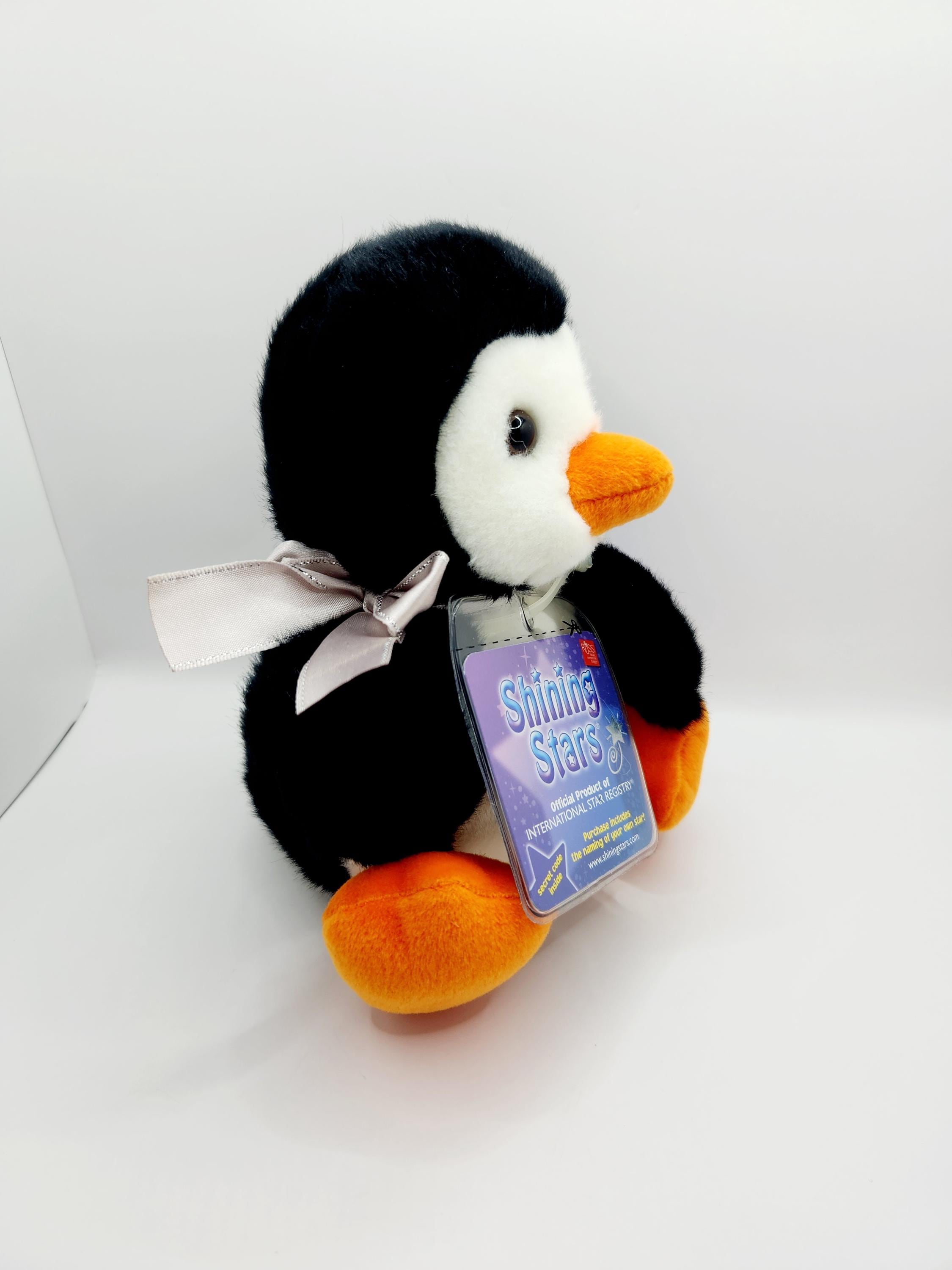 Vintage Russ Shining Stars Penguin Plush (8 Inch) - Etsy