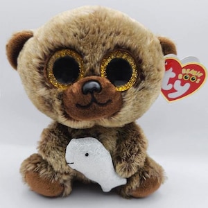 Vintage Ty Beanie Boo &#39;Henry&#39; the Bear - Canadian Exclusive (6 inch) *Rare*