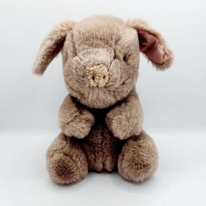 Vintage 1980 Gund Hamlet The Pig Plush (8 inch) *Rare*