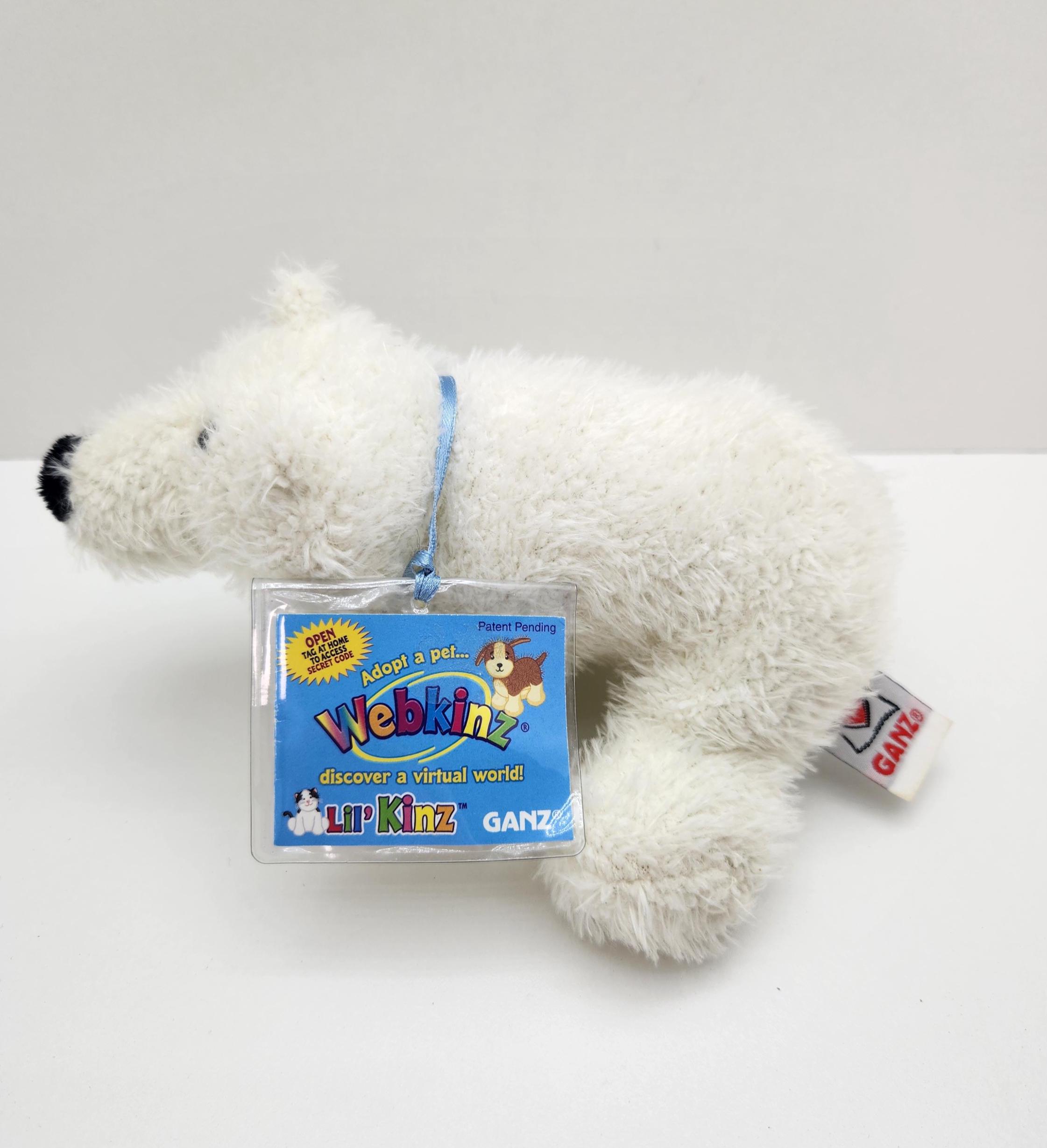 GANZ Webkinz ~ Lil' Kinz Polar Bear (7 Inch) -- With Sealed Code