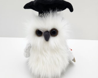 Ty Beanie Baby "Class of 2004" the Graduation Owl Plush (6 inch)