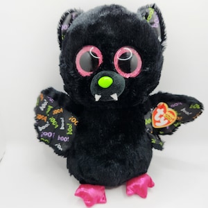Vintage TY Beanie Boo &#39;Dart&#39; the Halloween Bat  (Medium 9 inch)
