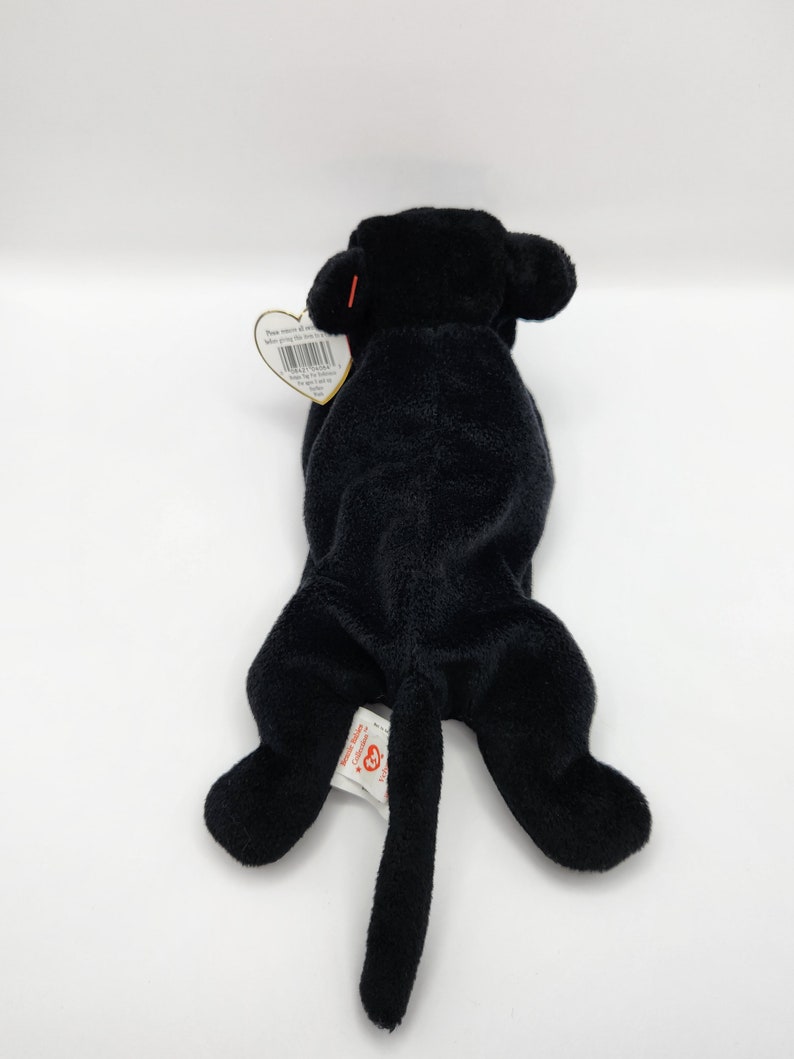 Ty Beanie Baby 'velvet' the Black Panther 8 Inch Etsy