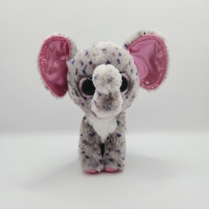 vintage Ty Beanie Boo « Specks » l'éléphant (6 pouces)