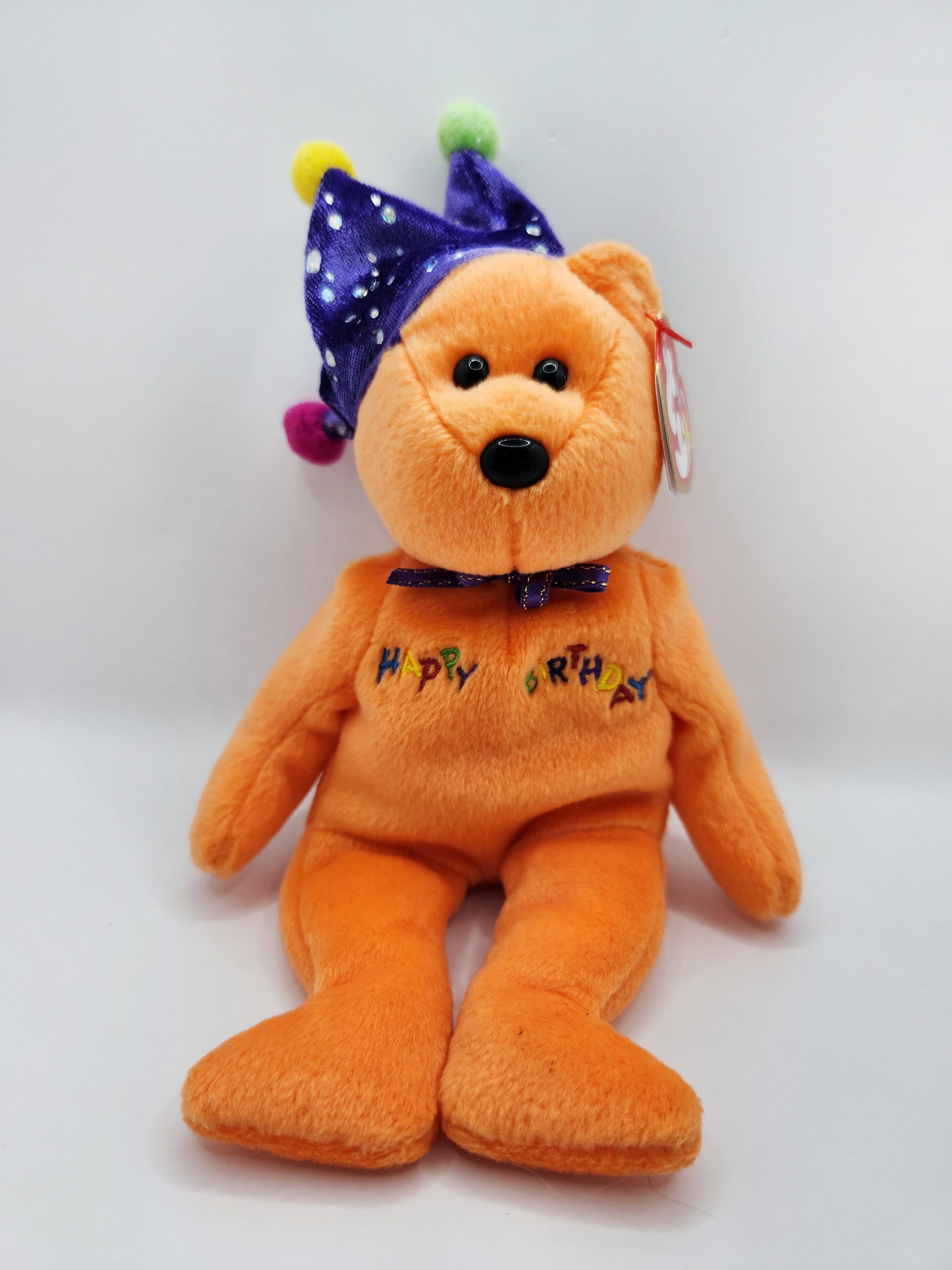 Orange beanie baby sale