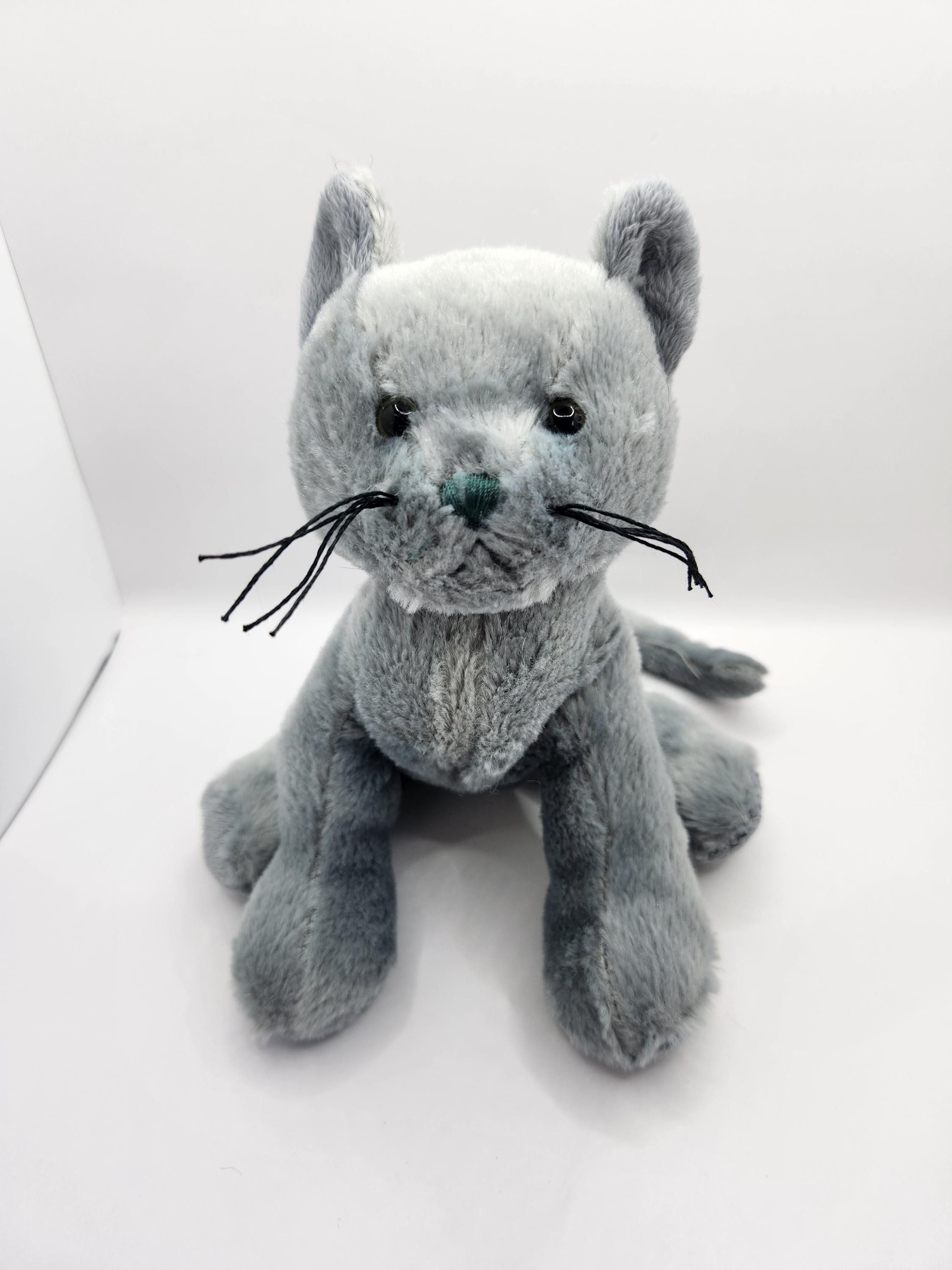 Vintage GANZ Webkinz ~ Charcoal Cat - No Code - Etsy