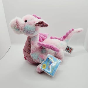 Vintage GANZ Webkinz ~ 'whimsy' the Pink Dragon - With
