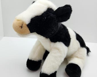 GANZ Webkinz ~ Signature Cow (12 inch) No code  *Rare*