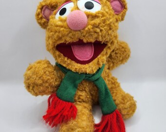 Vintage 1987 McDonald's Jim Henson's Muppets "Fozzie Bear" Plush (9 inch) *Rare*