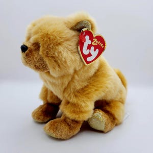 Vintage Ty Beanie Baby &quot;Dog&quot; the Chinese Zodiac Dog (6 inch)