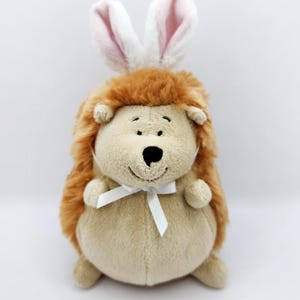 GANZ ~ Hedgehog With Bunny Ears (6 inch)