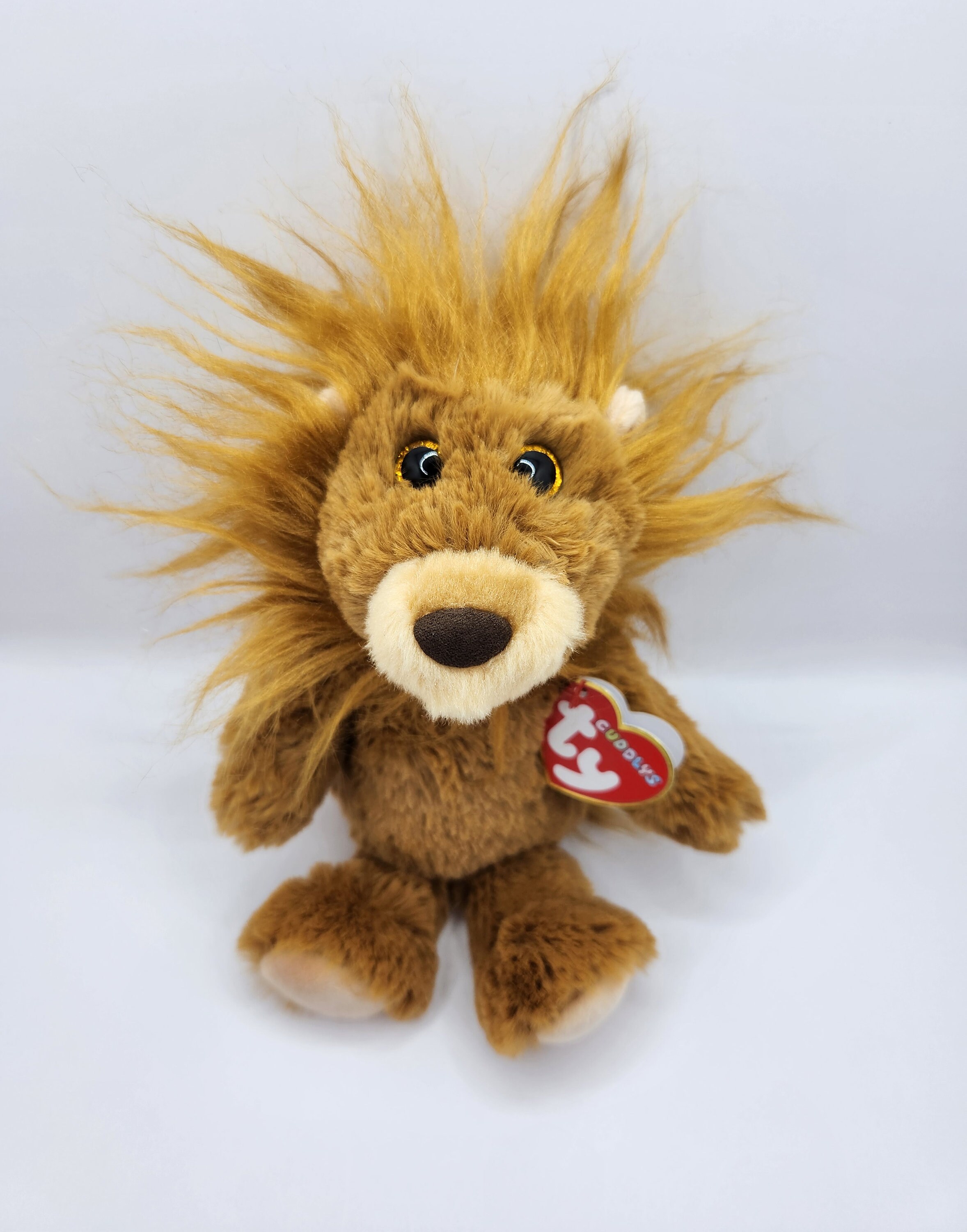 Ty Attic Treasures Cuddlys Leon the Lion 7 inch Rare