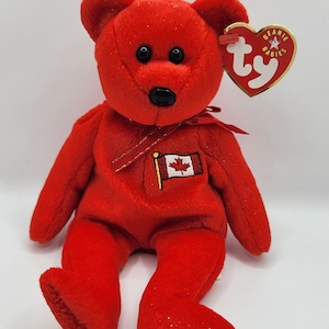 Ty Beanie Baby 'Pierre' the Bear (8.5 inch) *Canadian Exclusive*