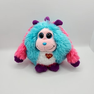 Vintage Ty Monstaz Beanie Plush "Jazzy" (6 inch) - No Sound or Hang Tag