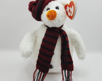 Ty Attic Treasures Collection 'Chillings' the Snowman (7 inch)