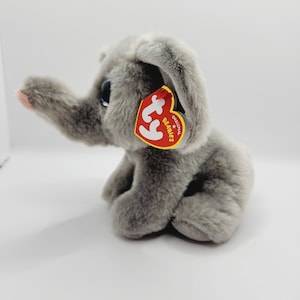 Vintage Ty Beanie Baby &quot;Whopper&quot; the Elephant (6 inch)