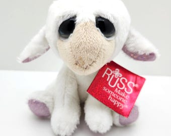 Russ Berrie Lil Peepers "April" the Lamb Plush (6 inch) *Rare*