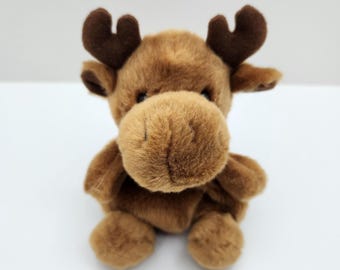 Aurora Palm Pals "Cinnamon" the Moose Plush (5 inch)