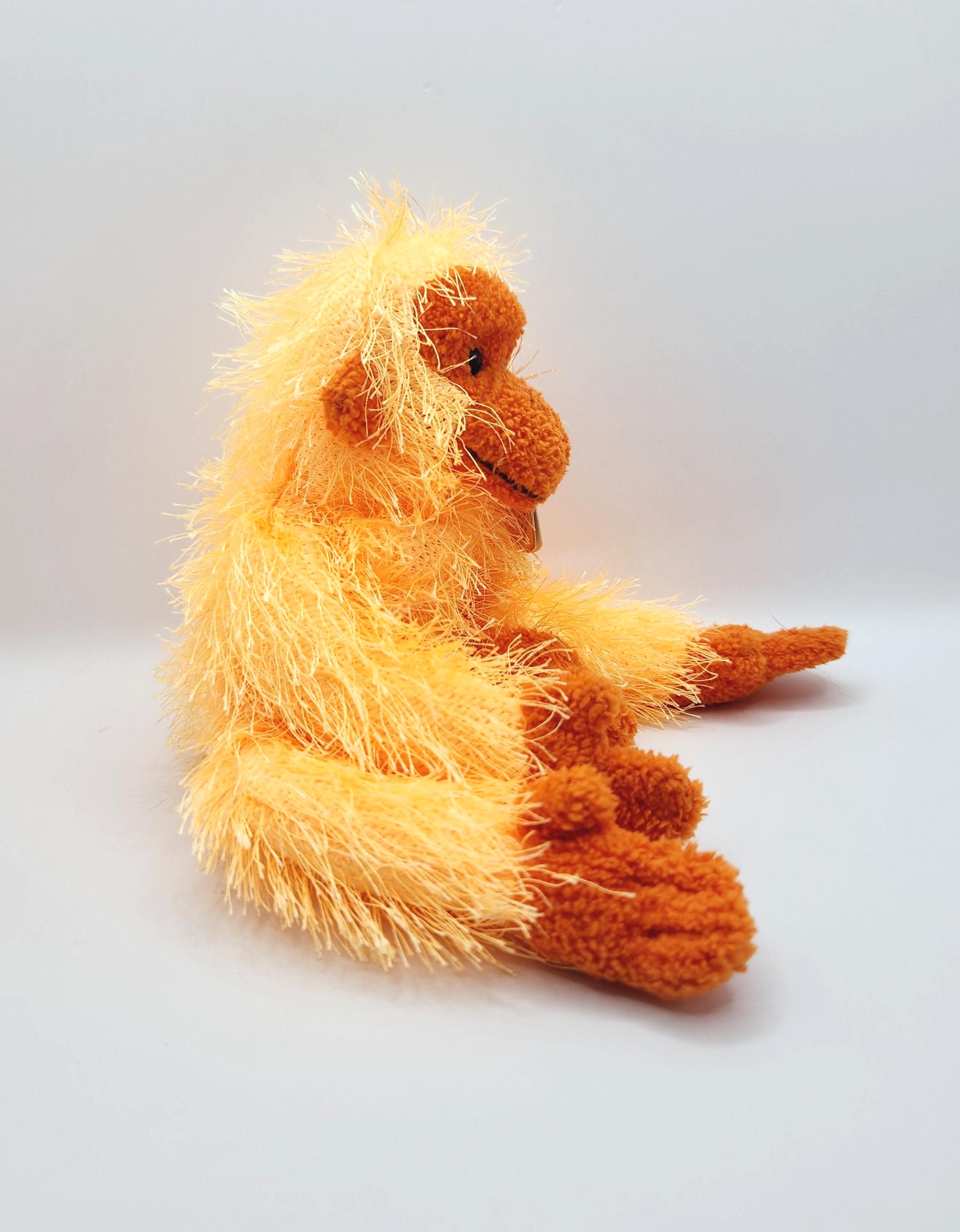 Ty Punkies Collection 'trapeze' the Orange Monkey (7 Inch) - Etsy