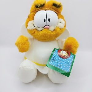 Vintage Garfield Angel Vintage Plush (7 inch) - McDonald's Tag