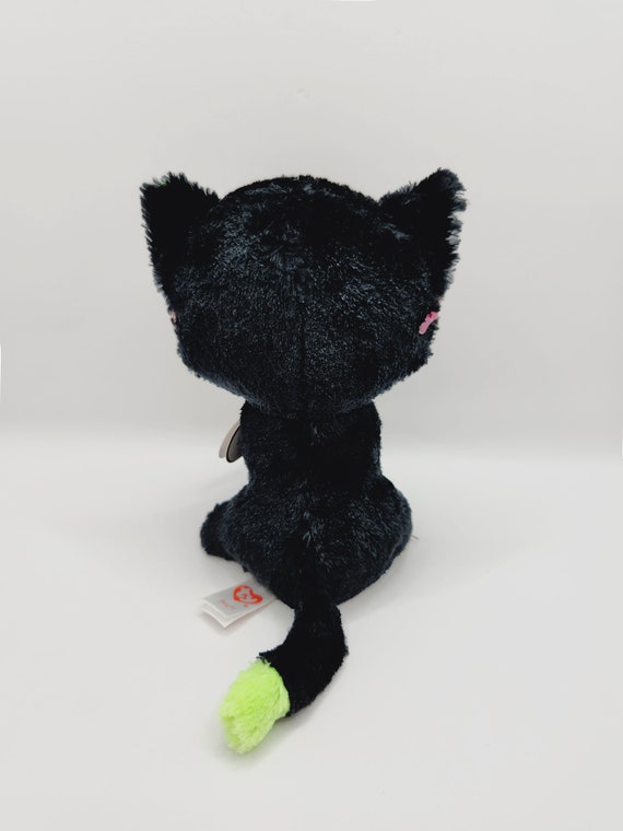 Vintage TY Beanie Boo “jinxy” the Cat Wearing A Mask (6 Inch