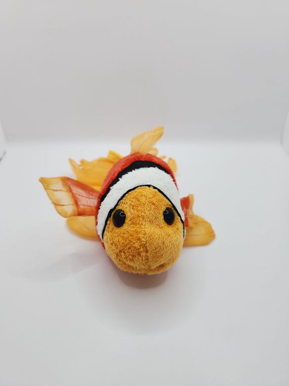 GANZ Webkinz ~ Lil' Kinz Tomato Clown Fish (6 Inch) - No Code - Etsy