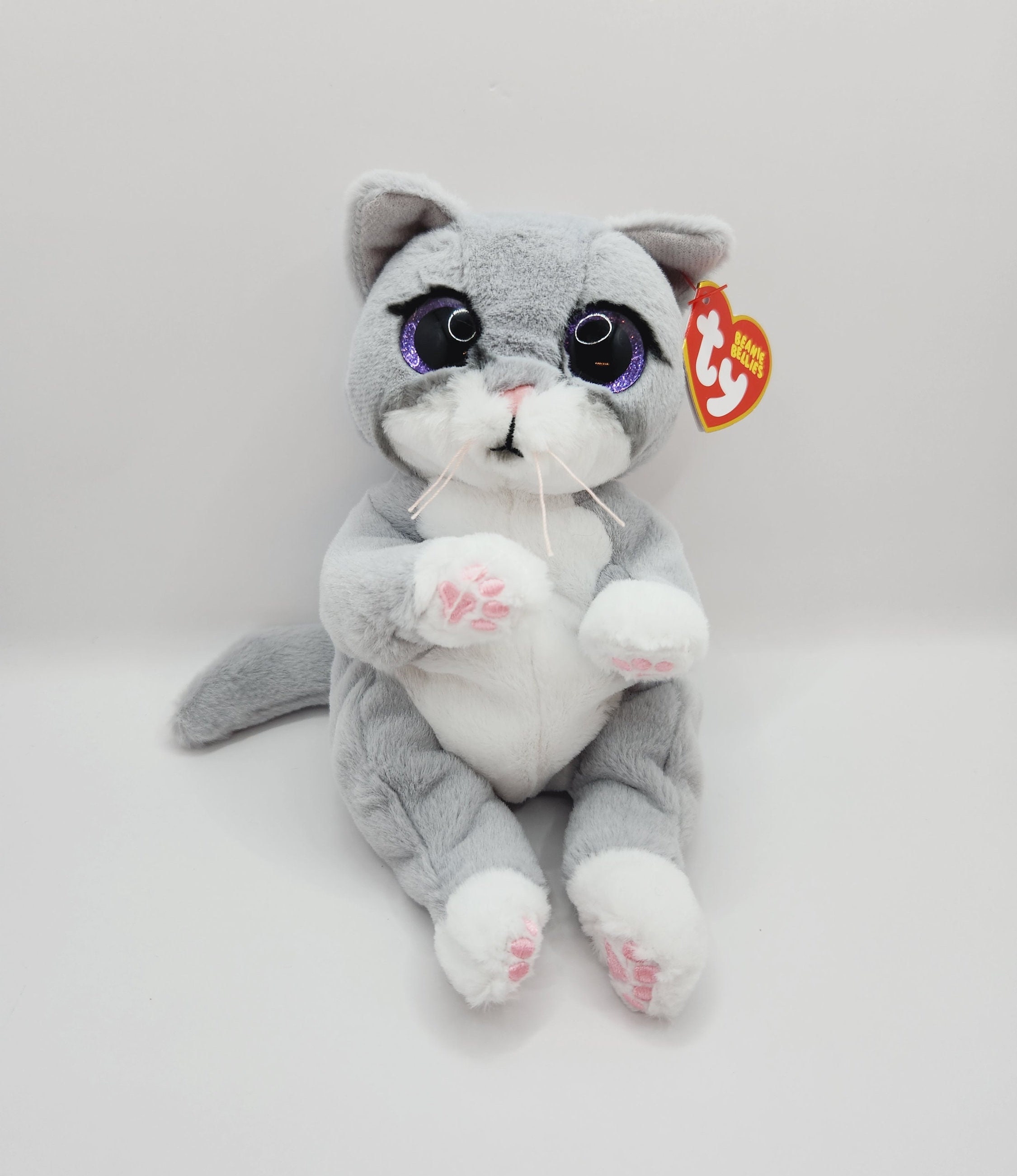 TY Beanie Baby (Beanie Bellies) - MORGAN the Cat (6 inch):  -  Toys, Plush, Trading Cards, Action Figures & Games online retail store shop  sale