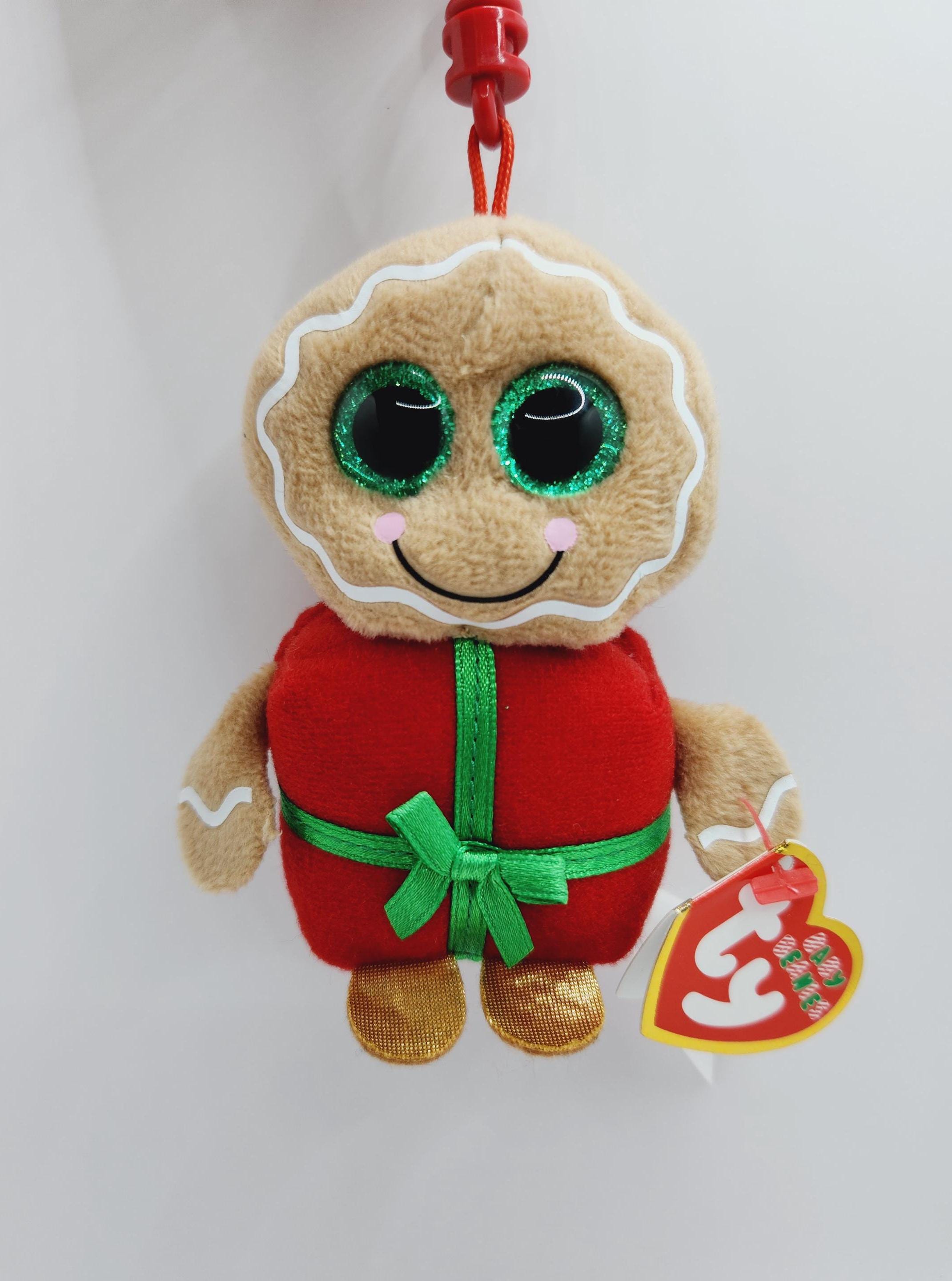 Ty Baby Beanies 'sweetsy' the Gingerbread Present - *key Clip* (3