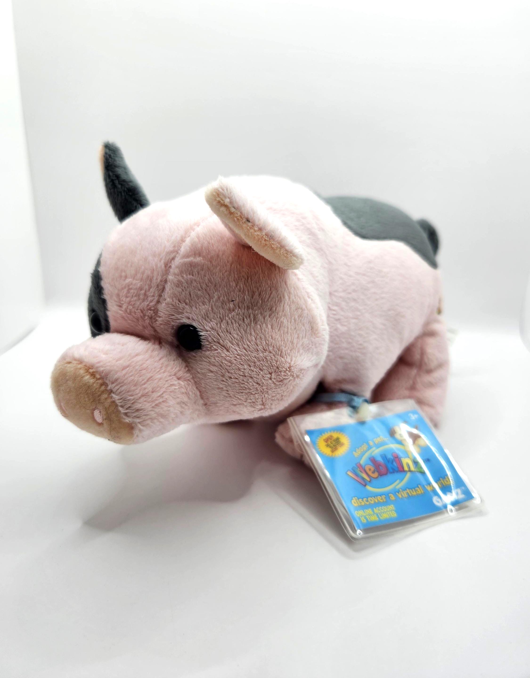 Vintage GANZ Webkinz ~ Pot Bellied Pig (10 Inch) --- Sealed Unused