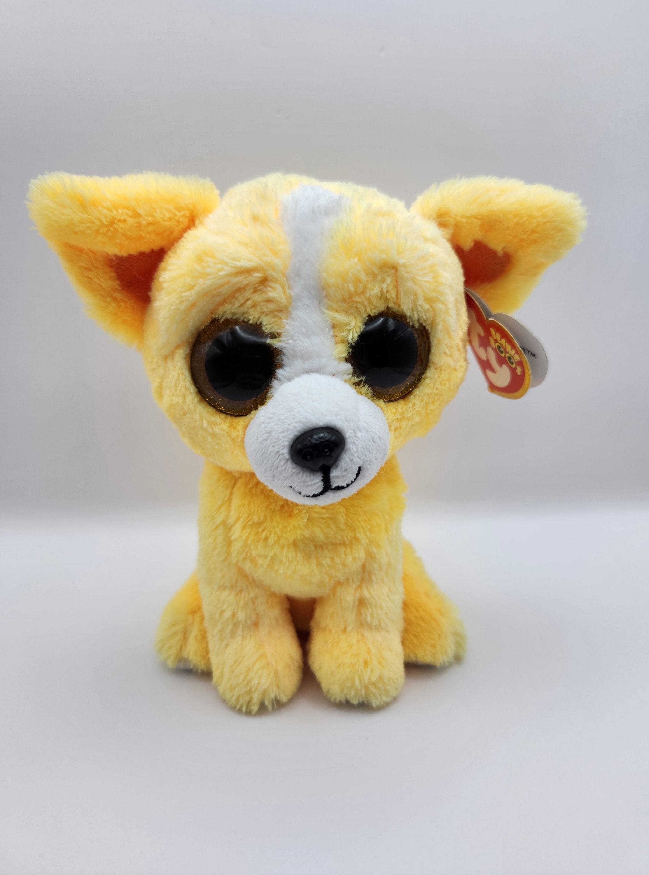 Ty Beanie Boo dandelion the Yellow Chihuahua Dog 6 Inch rare Gift Show Exclusive Etsy
