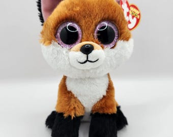 Ty Beanie Boo "Slick" the Fox Plush (6 inch)