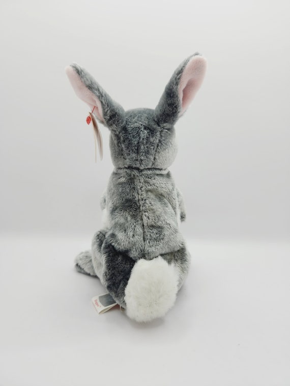 Ty Beanie Baby 'hopper' the Gray Rabbit (7 Inch) - Etsy Ty Beanie Baby 'hopper' the Gray Rabbit (7 Inch) - Etsy