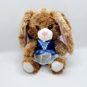 Vintage Build A Bear Small Frys Bunny Rabbit Plush With Wings (7 inch) *Rare*