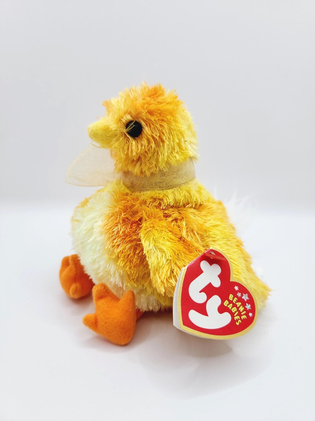 Ty Rabbit Chick Vintage Ty Beanie Baby 'chickie' the Chick (5 Inch) - Etsy