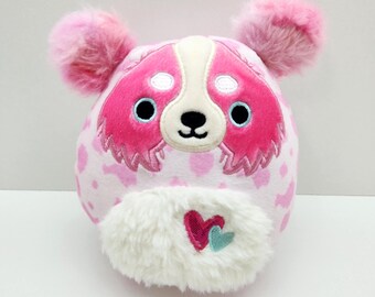 Squishmallow "Magnis" the Australian Shepherd Valentine Dog (5.5 inch)