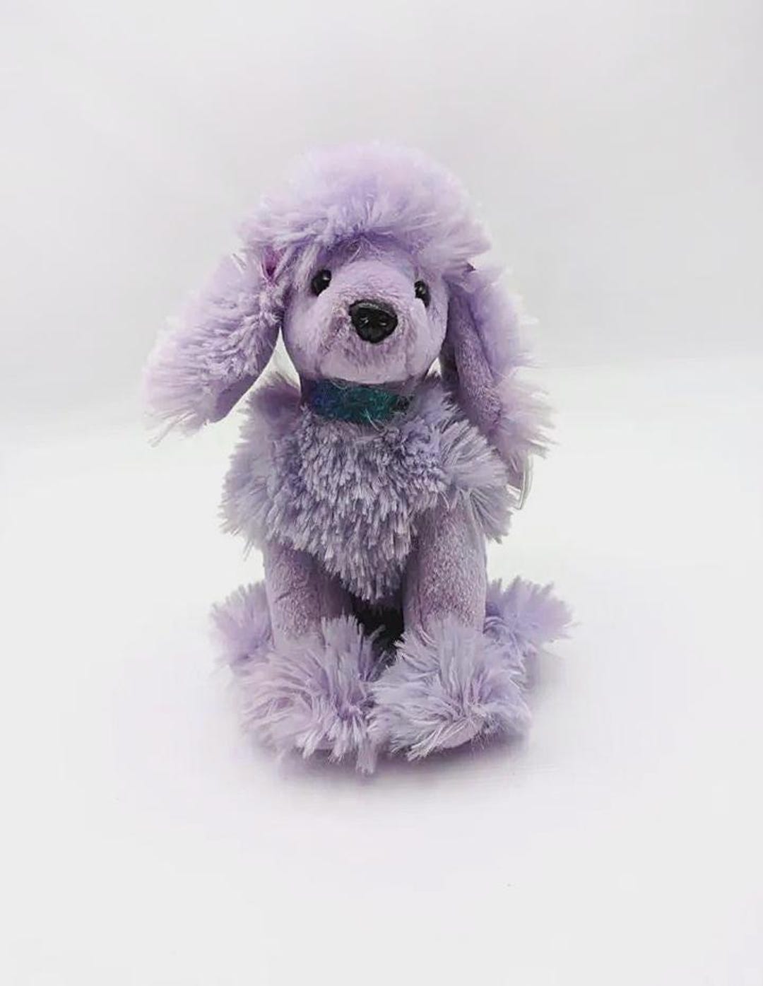 Ty Beanie Baby 'demure' the Purple Poodle Dog (6 Inch) - Etsy