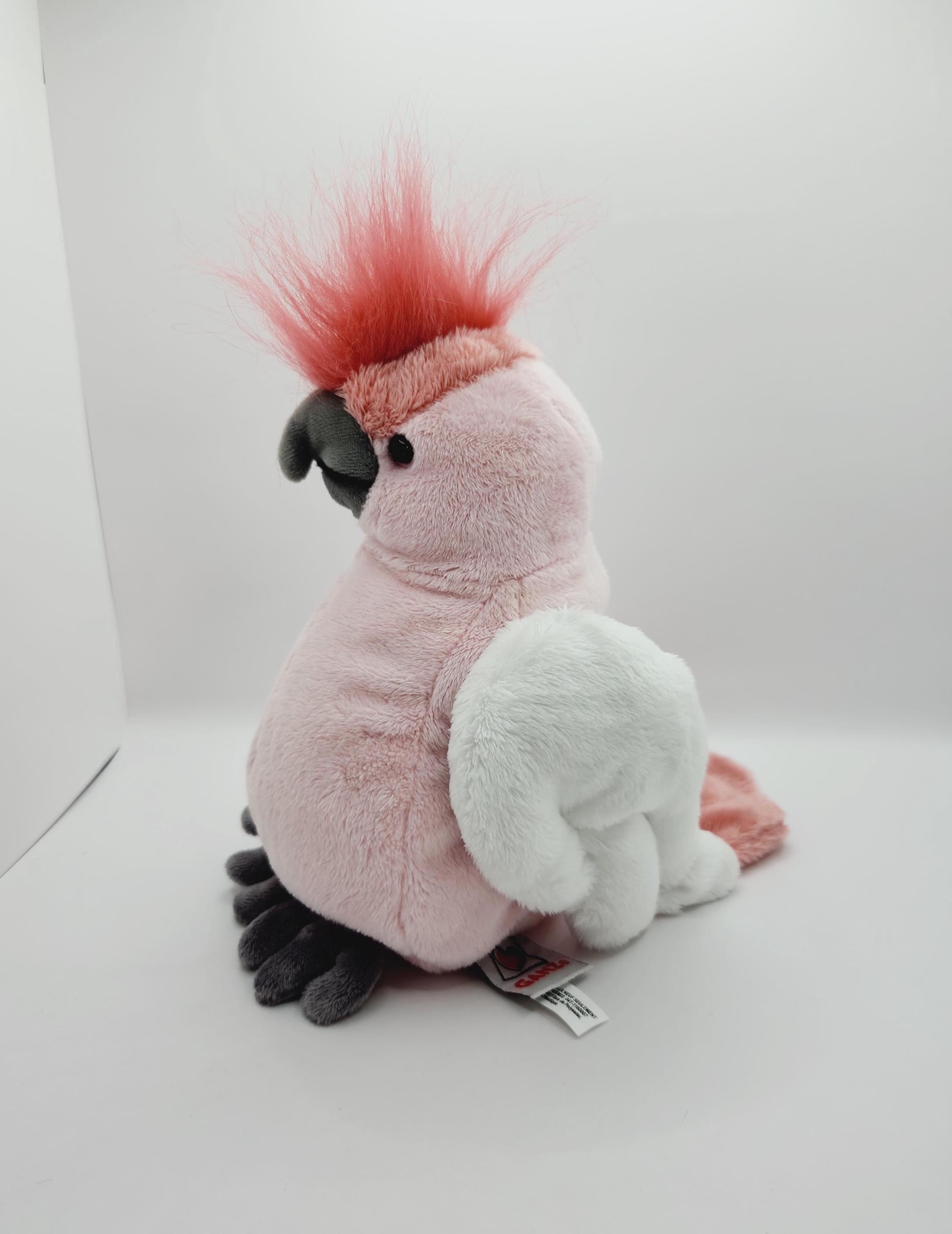 il_fullxfull.6503832246_talo.jpg $39‎ 🌙 Perroquet Plush By Sergent Major Excellent Cond. Pink, Clean main image 0