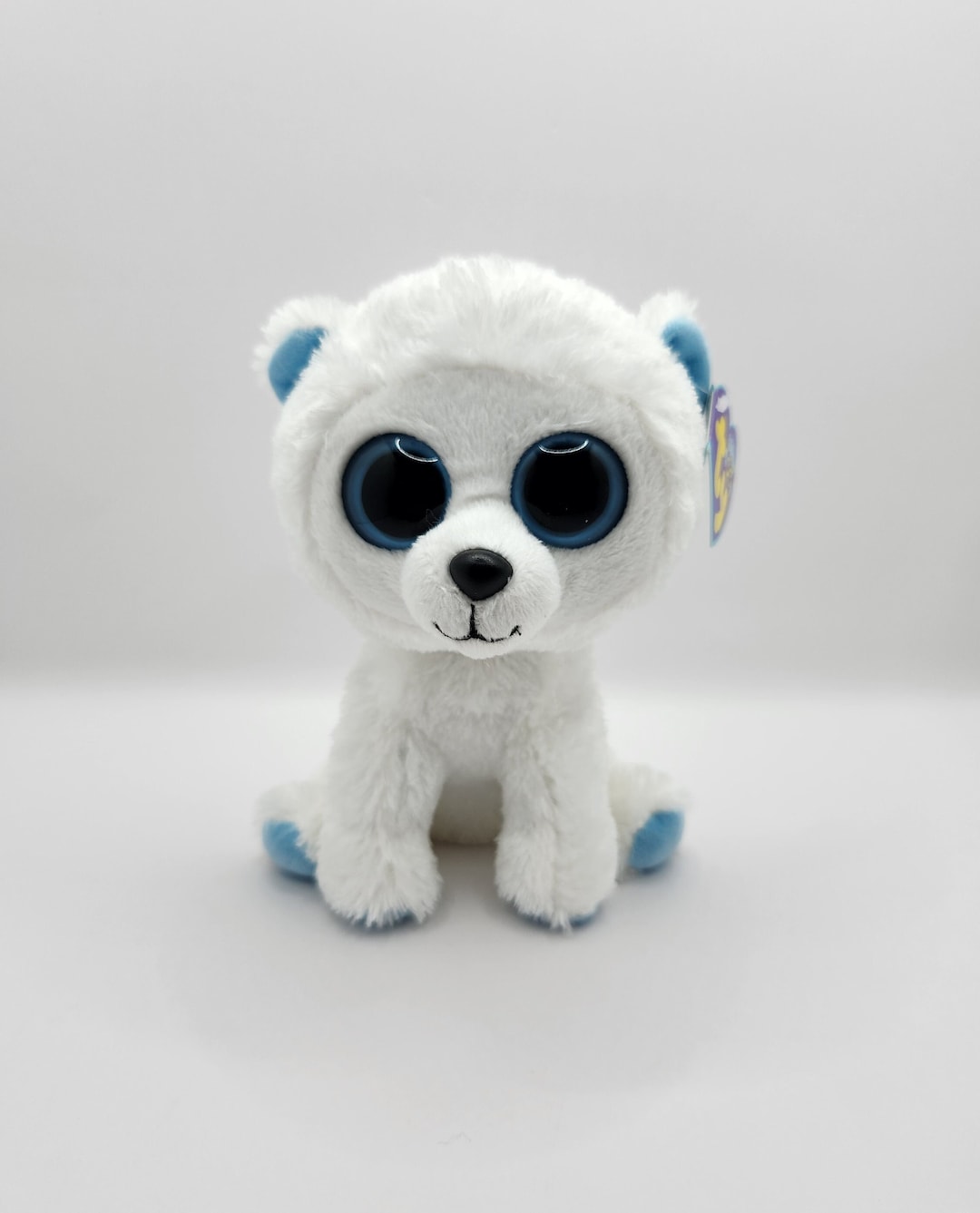 Vintage Ty Beanie Boo 'tundra' the Polar Bear (6 Inch) *rare*
