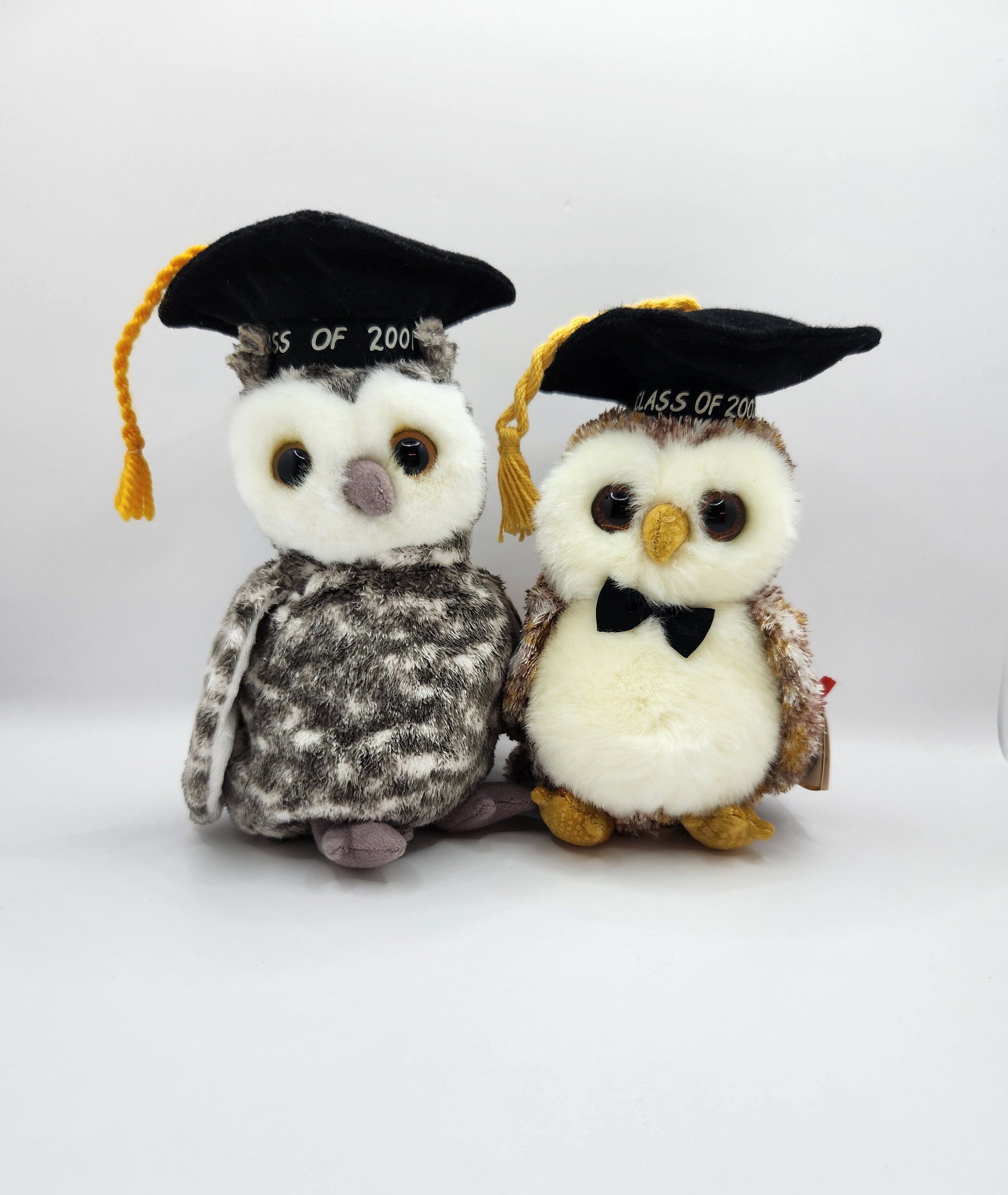 Ty Beanie Babies 'Smart and Smarter' the Owls (7.5 inch)