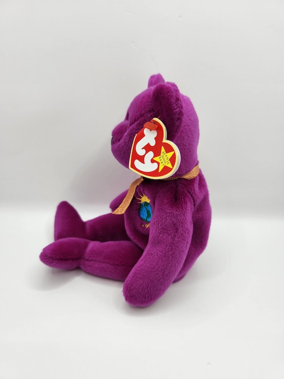 Ty Beanie Baby 'millennium' the 2000 Bear (8.5 Inch) - Etsy Canada