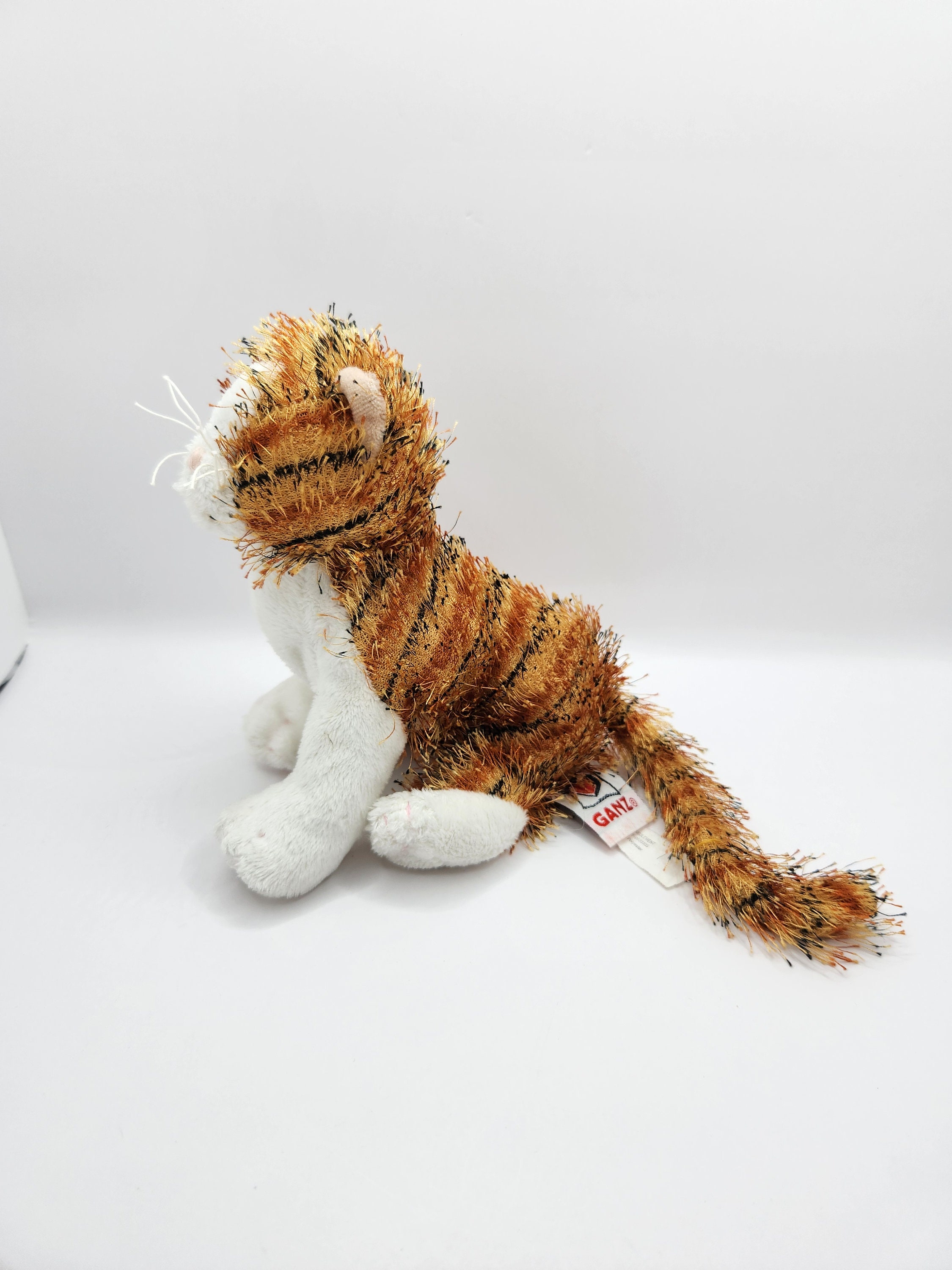 Vintage GANZ Webkinz ~ Lil' Kinz Striped Alley Cat - No Code